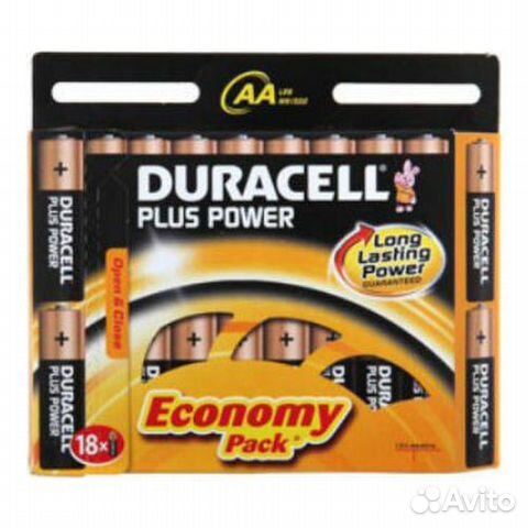 Батарейка Duracell Basic LR6-18BL AA