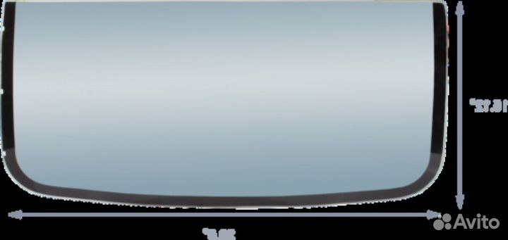 Стекло лобовое Хитачи zx250lcn