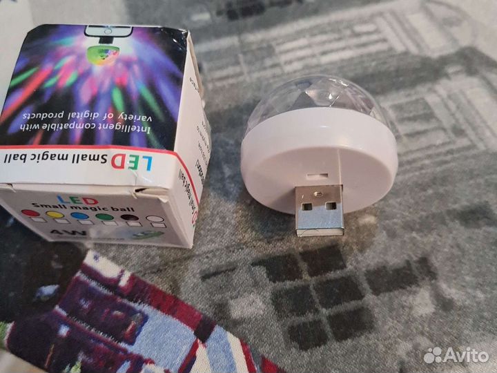 USB диско шар
