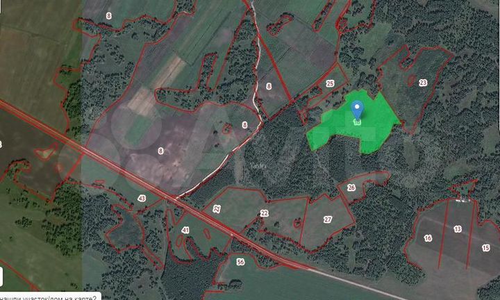 Участок 8,4 га (СНТ, ДНП)