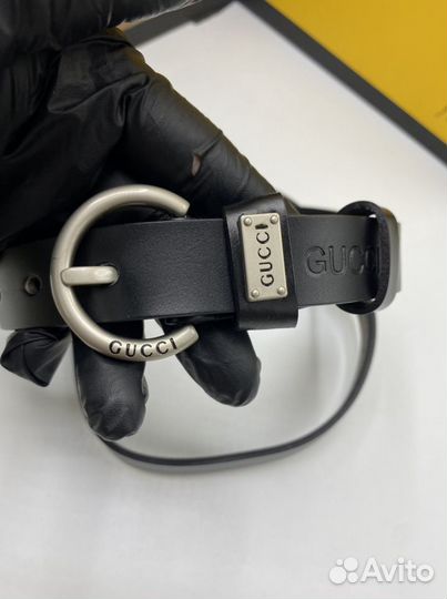 Ремень гучи тонкий