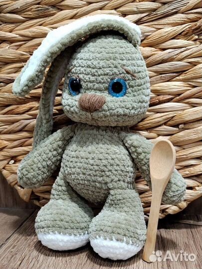 Игрушка заяц ручной работы