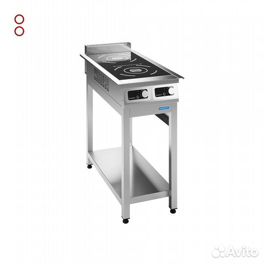 Плита индукционная чзто пэи-2М/2х3,5 с подставкой