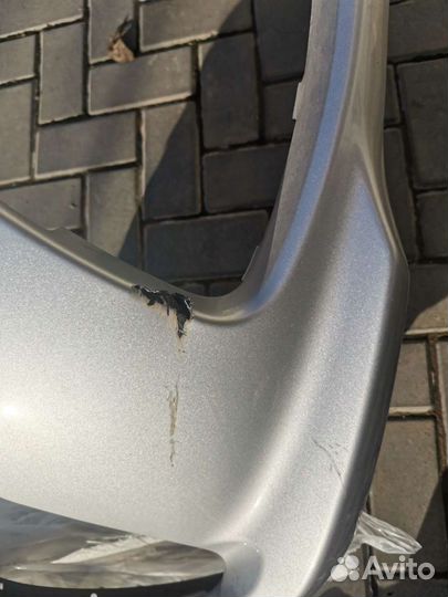 Бампер передний киа рио