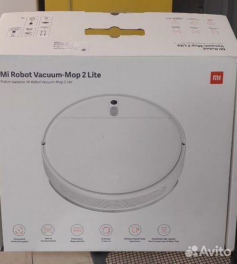 Робот-пылесос Mi Robot Vacuum Mop 2 Lite