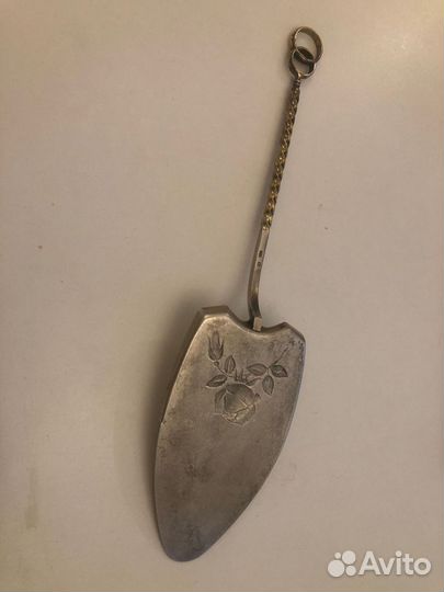 Серебряная лопатка для торта