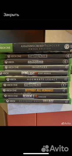 Игры на xbox one диски