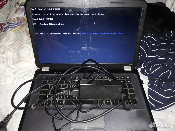 Ноутбук hp pavilion g6 рабочий только без диска