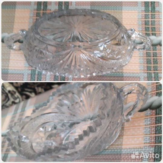 Посуда хрусталь. Ладья