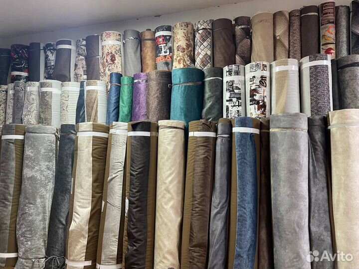 Мебельная ткань велюр флок бархат экокожа