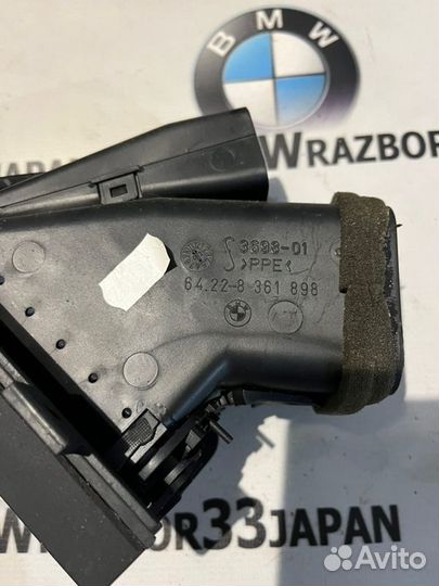 Воздуховод салона правый Bmw E46 седан М54В30 2004