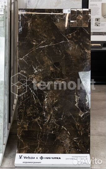 Керамогранит Velsaa Copper Slab black 60x120