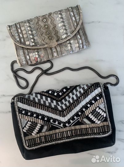 Клатч расшит бисером