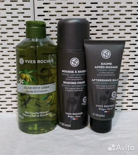 Набор Ив Роше Гель Пена Бальзам Бритва Gillette
