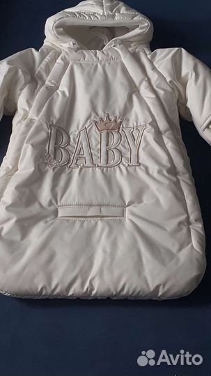 Конверт на выписку для девочки весна/осень