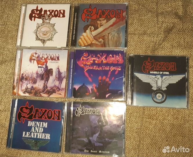 Saxon диски 12 cd