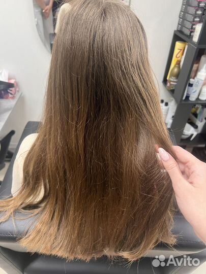 Кератин ботокс волос