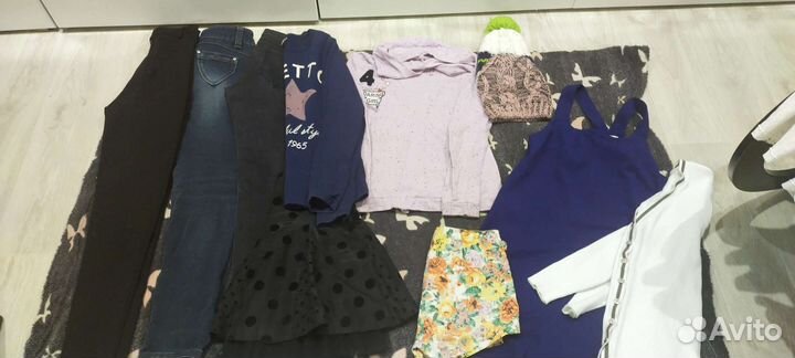 Вещи пакетом для девочки рост 146 152