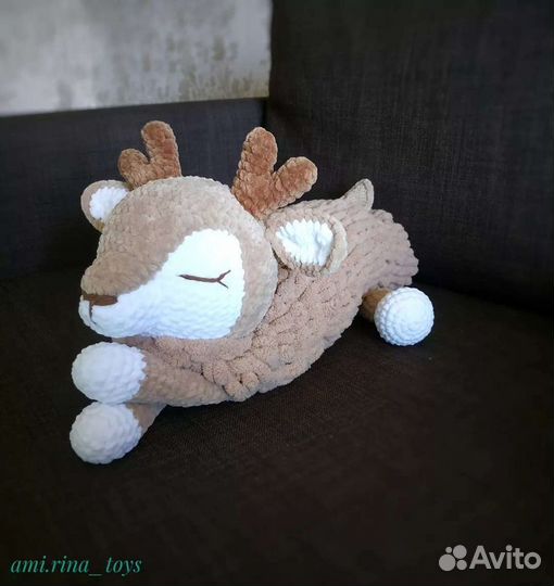 Пижамница Оленёнок. Игрушка олень