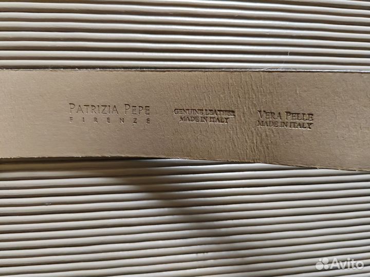 Ремень женский кожаный, италия