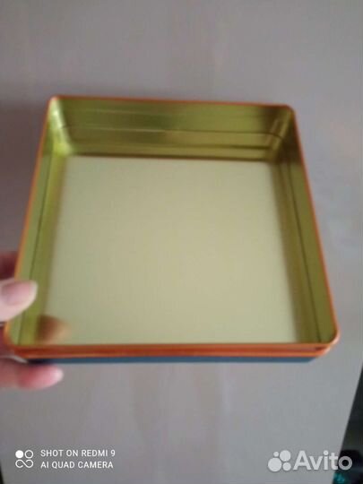 Коробка подарочная. Металл. Италия