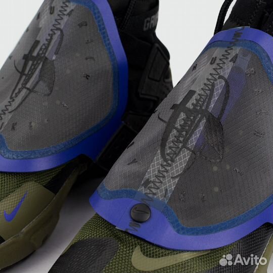 Кроссовки Nike Air Huarache Gripp Black / Green