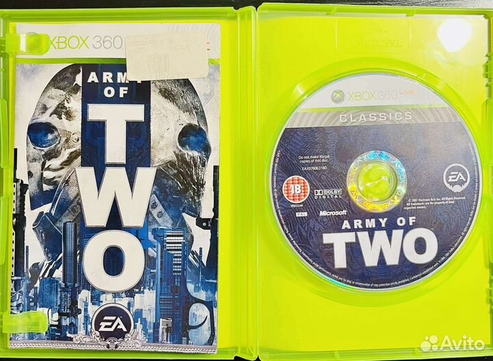 Army of Two Xbox 360