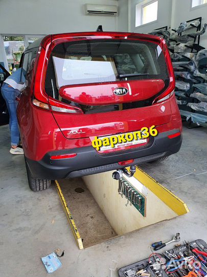 Фаркоп на Kia Soul