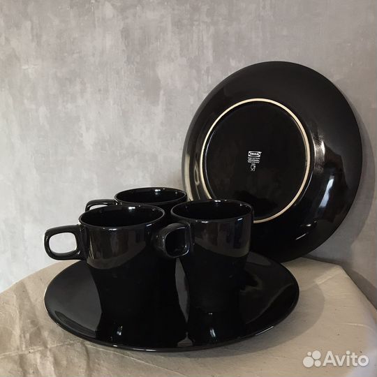 Тарелки и кружки IKEA