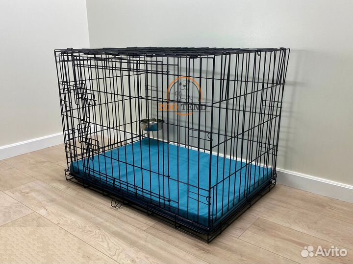Клетка для собак №4 (93х65х70 см) с поддоном