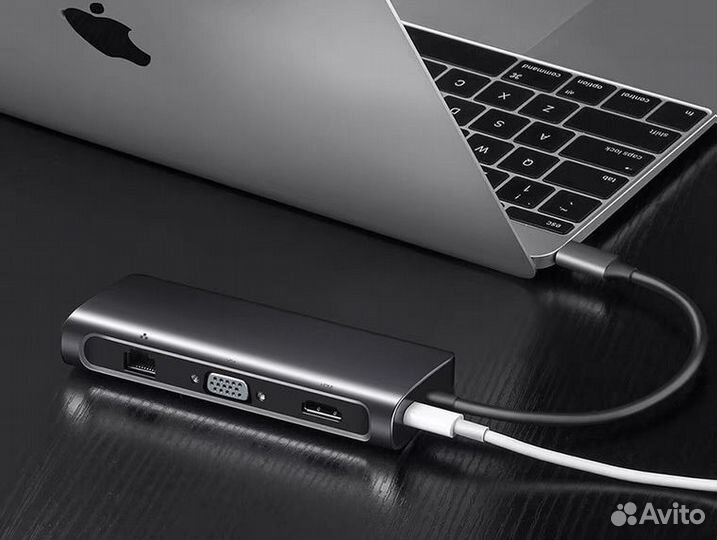 Usb c hub otg type c хаб адаптер переходник ugreen