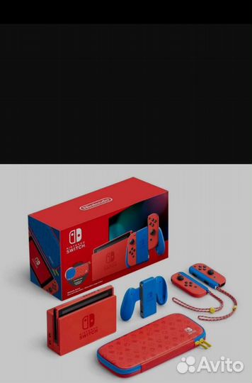 Nintendo Switch Mario edition