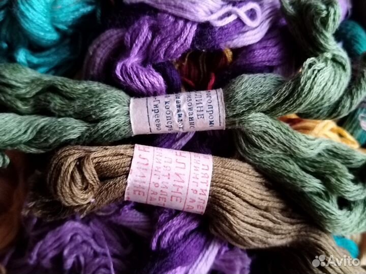 Нитки для вышивания мулине