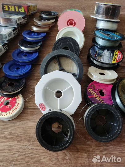 Леска рыболовная, садок металлический