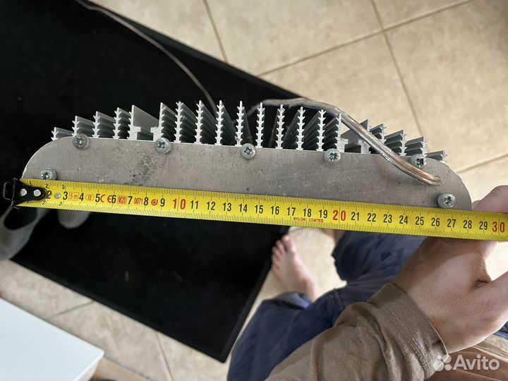 Радиатор алюминиевый для светодиодов