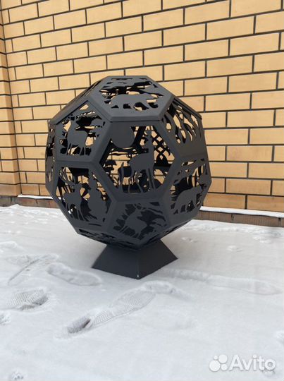 Костровая чаша сфера