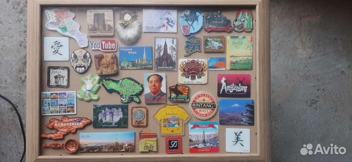 Коллекция магнитиков