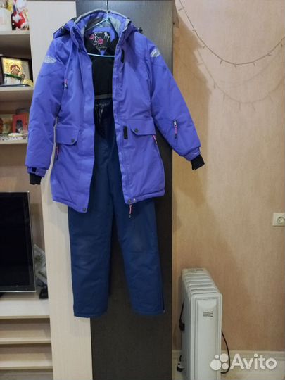 Зимний комбинезон на девочку