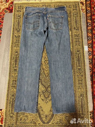 Мужские джинсы levis 501 w32 l32