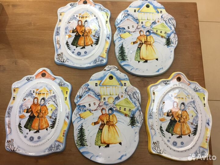 Майолика сырные доски