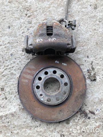 Передний правый суппорт Audu a4 b6 b7 ауди а4 б6 б