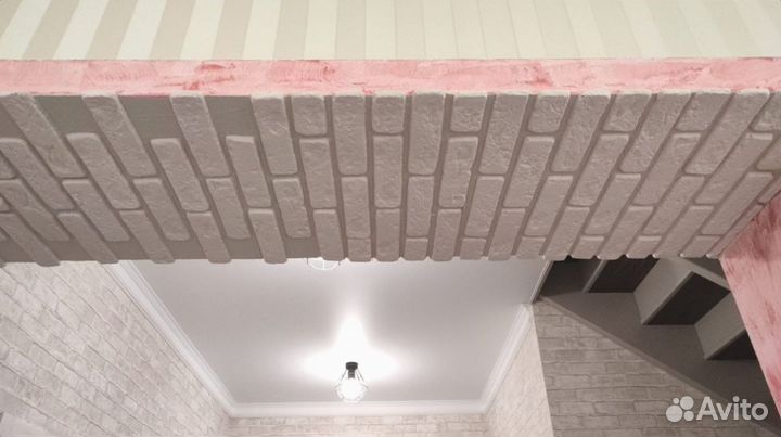 Декоративный гипсовый кирпич камень