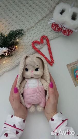 Вязаная игрушка ручная работа