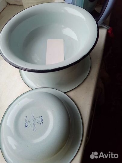 Миска эмалированная СССР