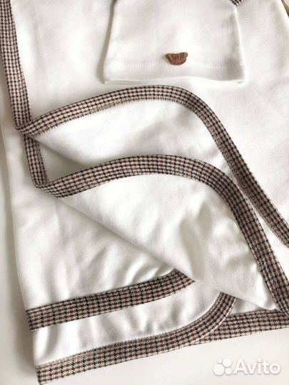 Плед конверт летний для новорожденных