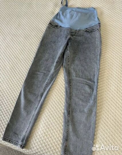 Джинсы mom для беременных