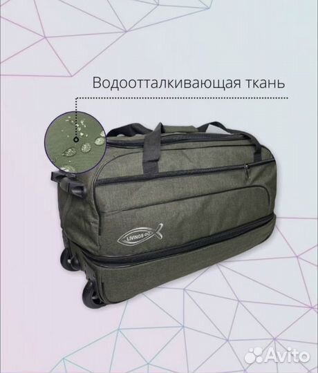 Сумка на колёсах