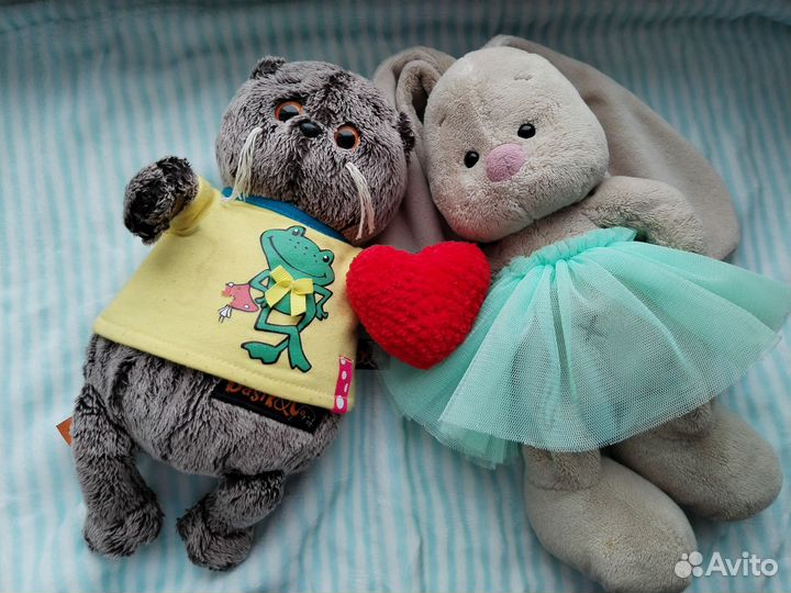 Вязаное сердечко брелок