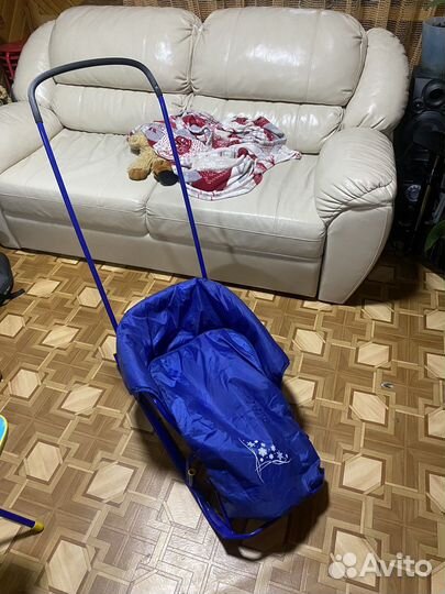 Санки с чехлом