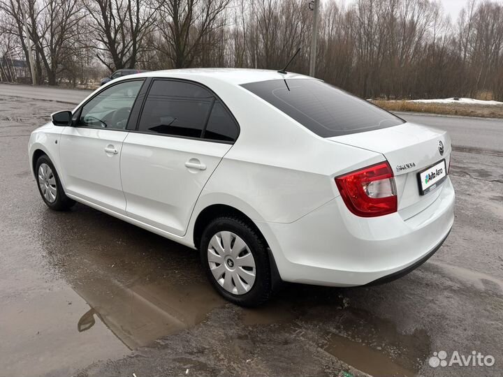 Skoda Rapid 1.6 МТ, 2016, 180 000 км